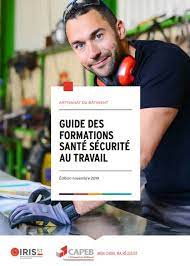 Guide Des Formations Obligatoires Sante Securite Au Travail Capeb